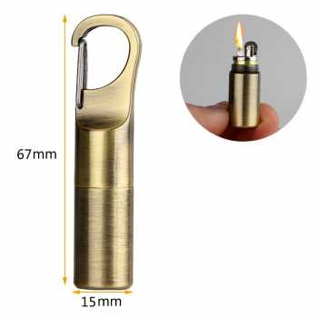 Dolphin Gantungan Kunci Korek Api Lighter Waterproof - 1989 - Gambar 2