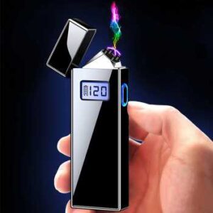 LAFAGIET Korek Api Elektrik Pulse Plasma Double Arc Lighter - JL619