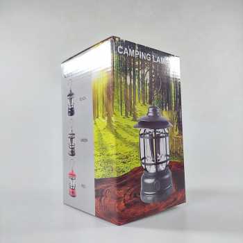 PURRINI Lampu Camping Tenda Gantung Retro Style Rechargeable 1200mAh - PR-120 - Gambar 2