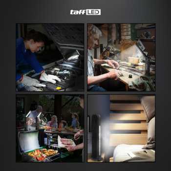 TaffLED Senter LED COB Flashlight Rechargeable 2000 Lumens - 175A - Gambar 3