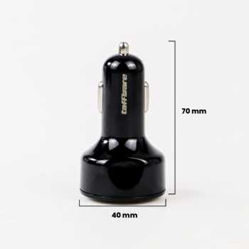 Taffware Car Charger Mobil Fast Charging QC 3.0 4 USB A Port 7A 35W - BK-358 - Gambar 2