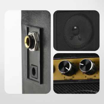 TS Portable Speaker Amplifier Mini Gitar Elektrik 3 Inch 5W - MA-5 - Gambar 5