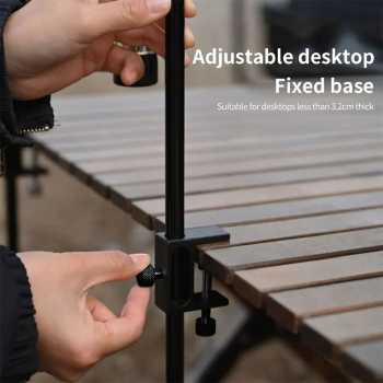 We Rak Gantung Meja Camping Foldable Hanging Aluminium Alloy - HG-15 - Gambar 3