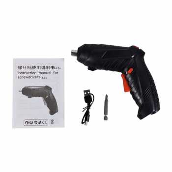 ZHCY Obeng Listrik Cordless Screwdriver 250RPM 1800mAh - Q029 - Gambar 2