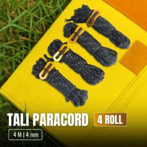 TaffSPORT Tali Paracord Tali Tenda Rope 4M 4 Roll - RY1A