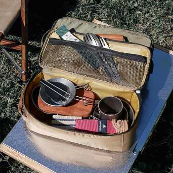 SUNDICK Tas Penyimpanan Camping Cutlery Storage Travel Waterproof - SD31 - Gambar 3